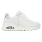 Skechers UNO Gen1 Zip and Stride Junior Sneakers (310554L/WHT) White