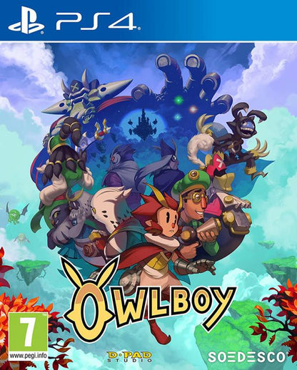 Owlboy - PS4 Videospiel PlayStation 4 Italienisch Spiel Neu Versiegelt Toki Game