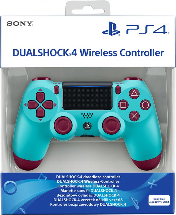 CONTROLLER SONY V2 BERRY BLUE WIRELESS PS4 DUALSHOCK 4 PAD BLAU PLAYSTATION 4