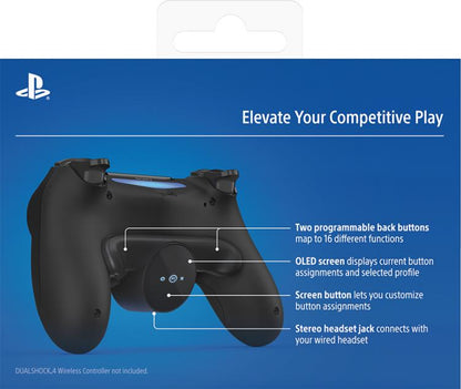 Espansione Posteriore Tasti Ps4 Back Button Controller Dualshock 4 Sony Nero