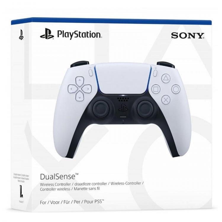 Sony Controller Dualsense Playstation 5 White Pad Ps5 Wireless Pad Weiß