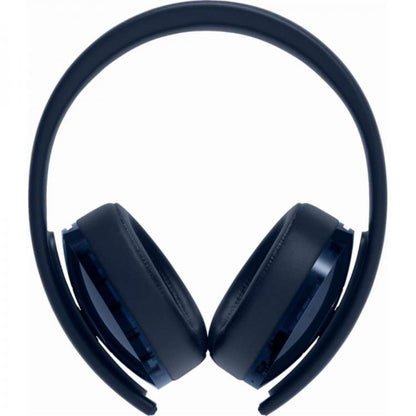 SONY WIRELESS HEADSET PS4 GOLD 7.1 500 MILLION LIMITED EDITION NAVY BLUE