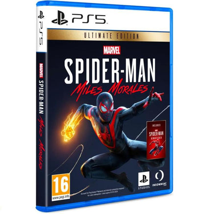 Marvel's Spider-Man Miles Morales Ultimate Edition PS5 Spiel PAL Italienisch