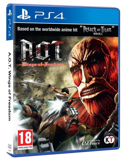 A.O.T. WINGS OF FREEDOM PS4 SPIEL DEUTSCH ATTACK ON TITAN EU PLAYSTATION 4 DEU