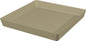 Square saucer 26 cm various colors