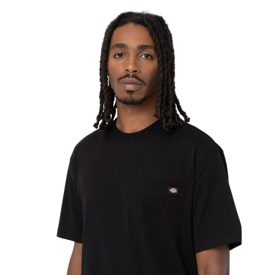 Dickies maglietta manica corta con taschino da uomo Luray DK0A4YFCBLK1 nero