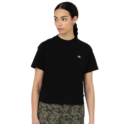 Dickies maglietta manica corta da donna Oakport DK0A4Y8LBLK nero
