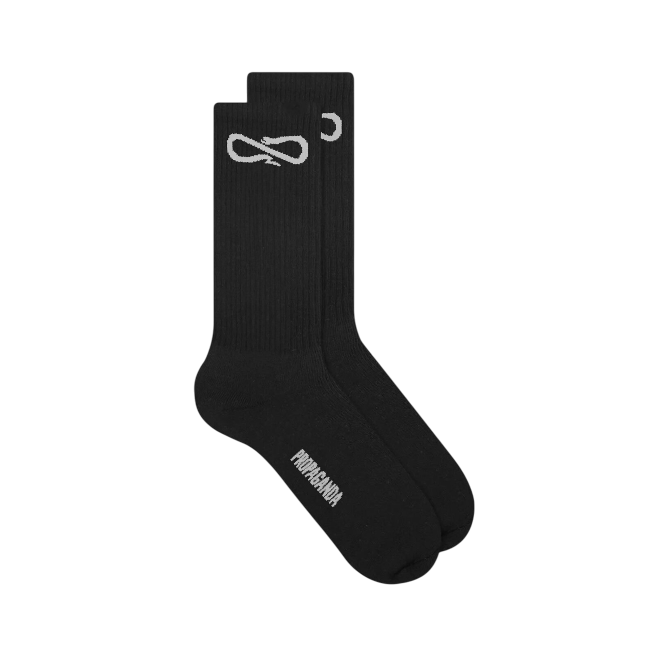 Propaganda calzino unisex con Logo Classic 25SSPRAC430 nero. Taglia Unica