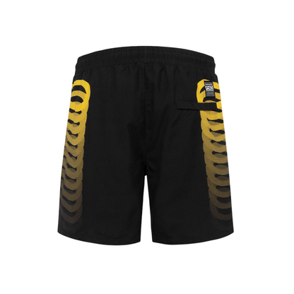 Propaganda costume da bagno a pantaloncino da uomo Ribs 25SSPRBR467-01 nero-giallo