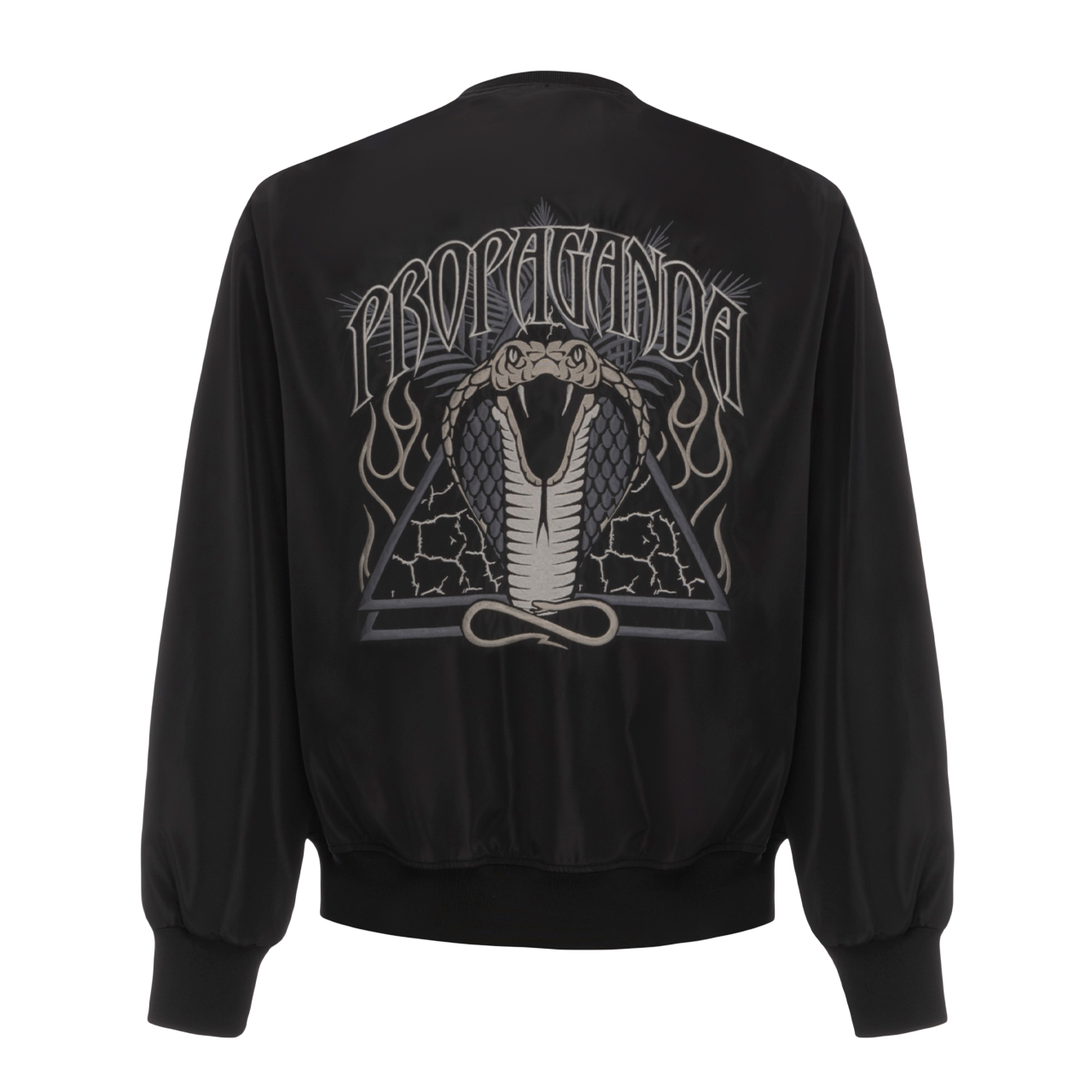 Propaganda Bomber Triangle Cobrahm Uomo Nero 25SSPROU613-01