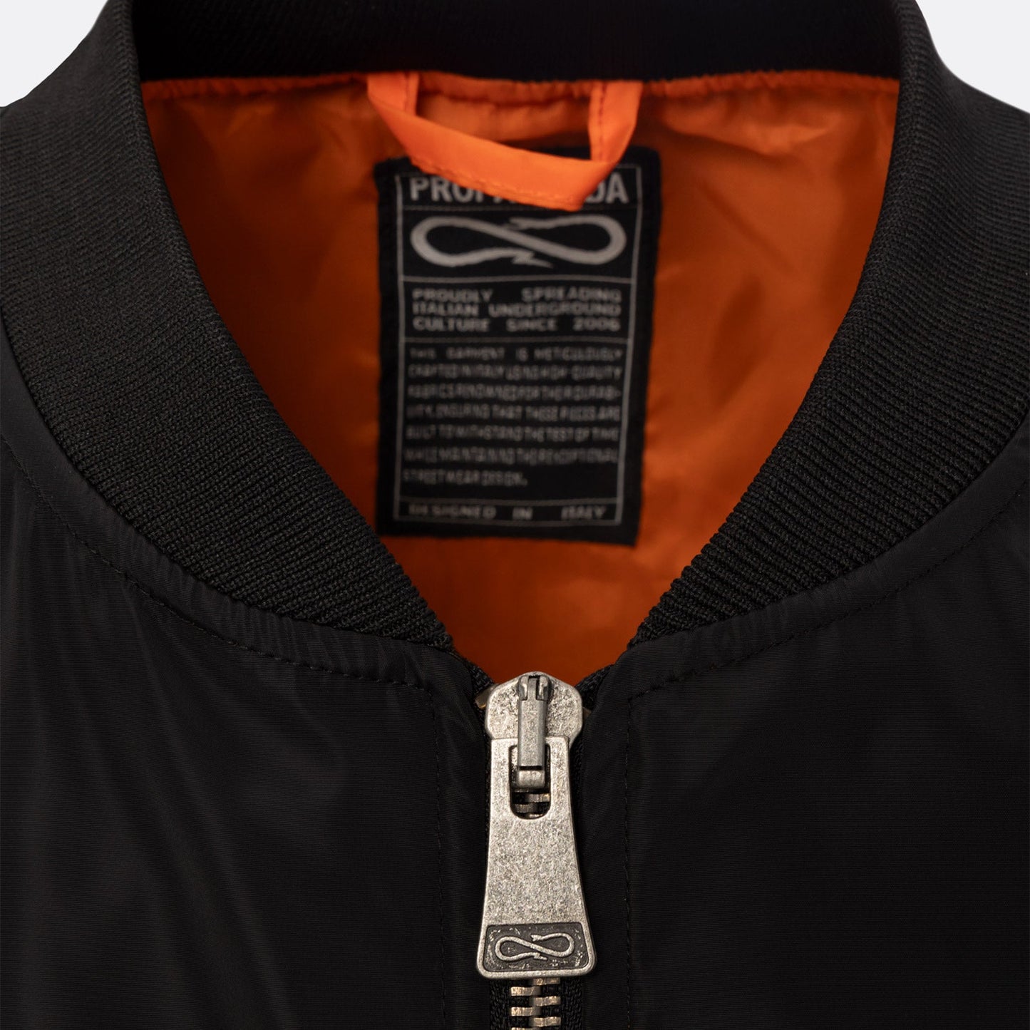 Propaganda Bomber Triangle Cobrahm Uomo Nero 25SSPROU613-01