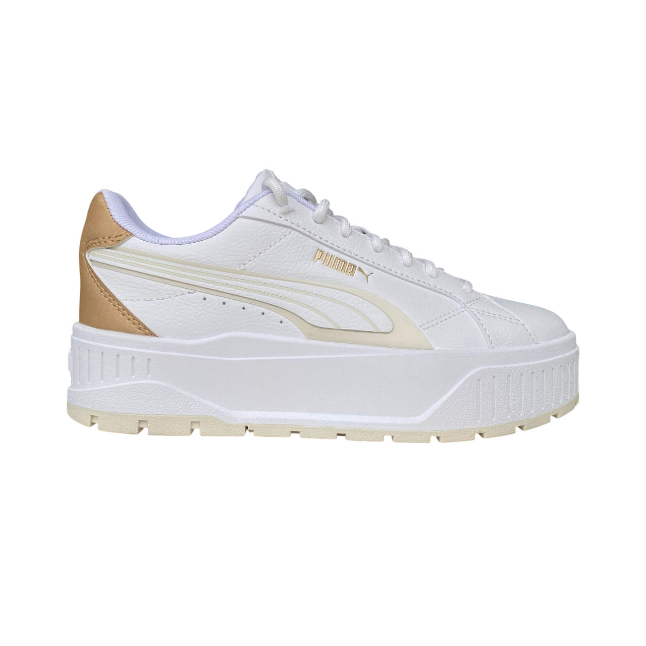 Puma Scarpa sneakers da donna Karmen II Aqua Metal 401614-02 bianco-neve