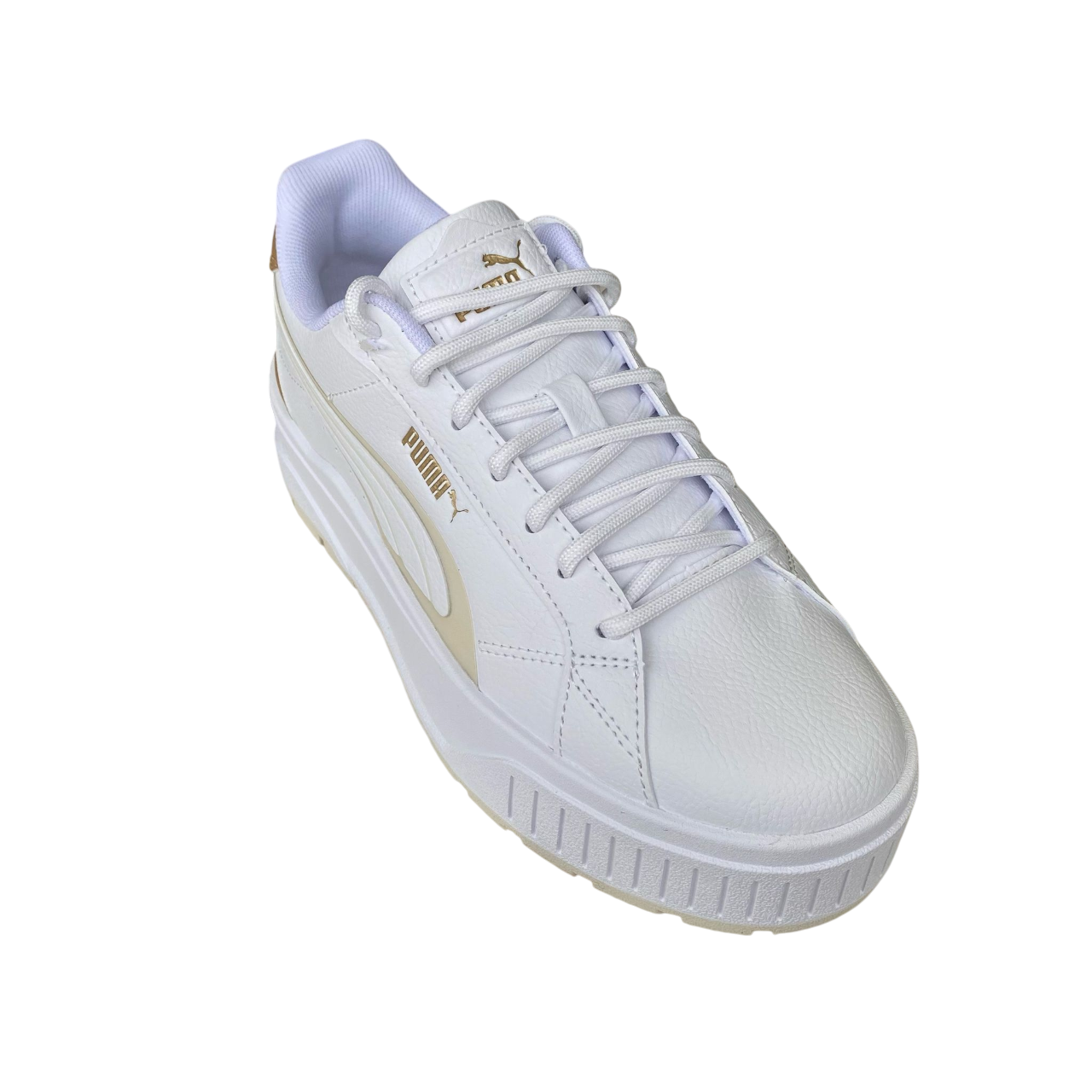 Puma Scarpa sneakers da donna Karmen II Aqua Metal 401614-02 bianco-neve