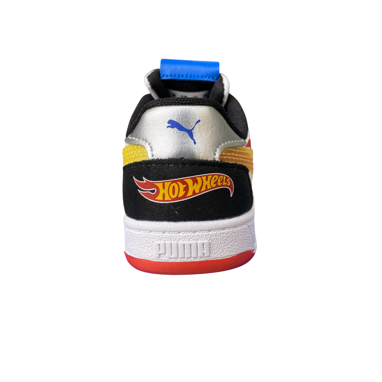 Puma scarpa da ginnastica da bambino Caven 2.0 Hot Wheels 401405-01 nero-fuoco-bianco