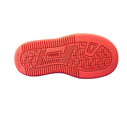 Puma scarpa da ginnastica da bambino Caven 2.0 Hot Wheels 401405-01 nero-fuoco-bianco