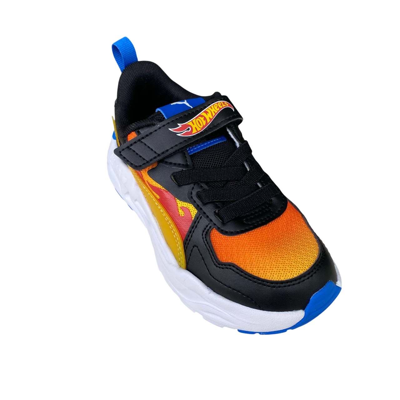 Puma scarpa da ginnastica junior Trinity Lite Hot Wheels 401407-01 nero-acero-fuoco