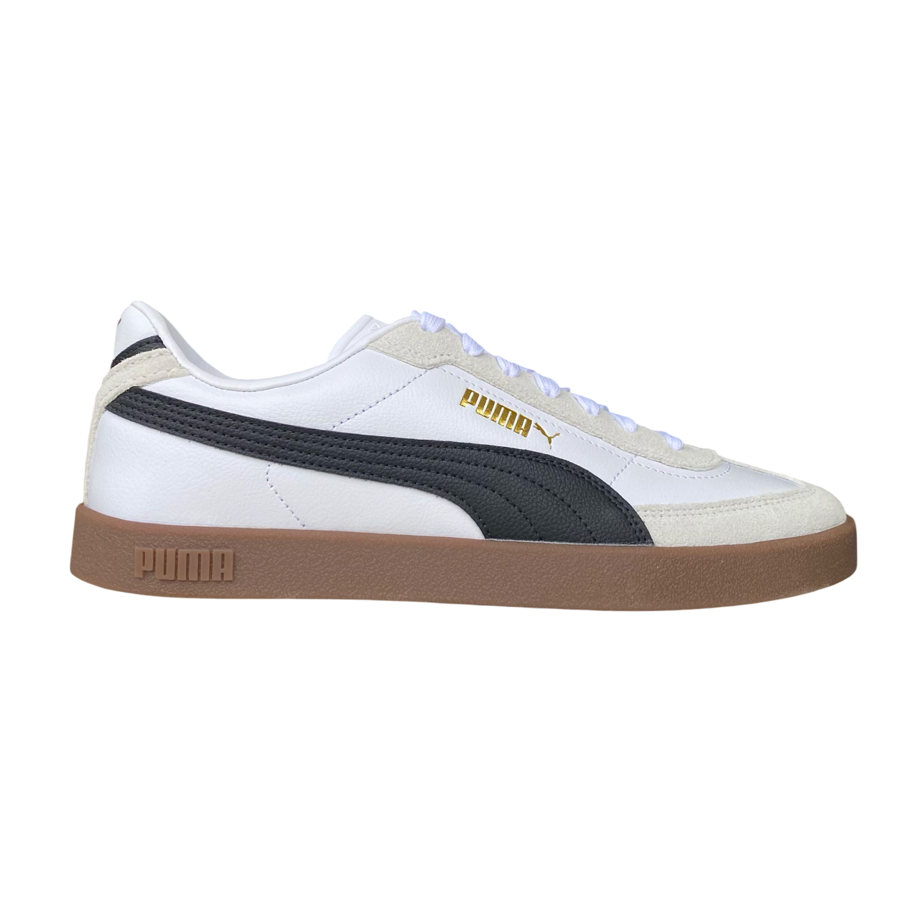 Puma scarpa sneakers da uomo Club II Era 397447 07 bianco-nero-gomma