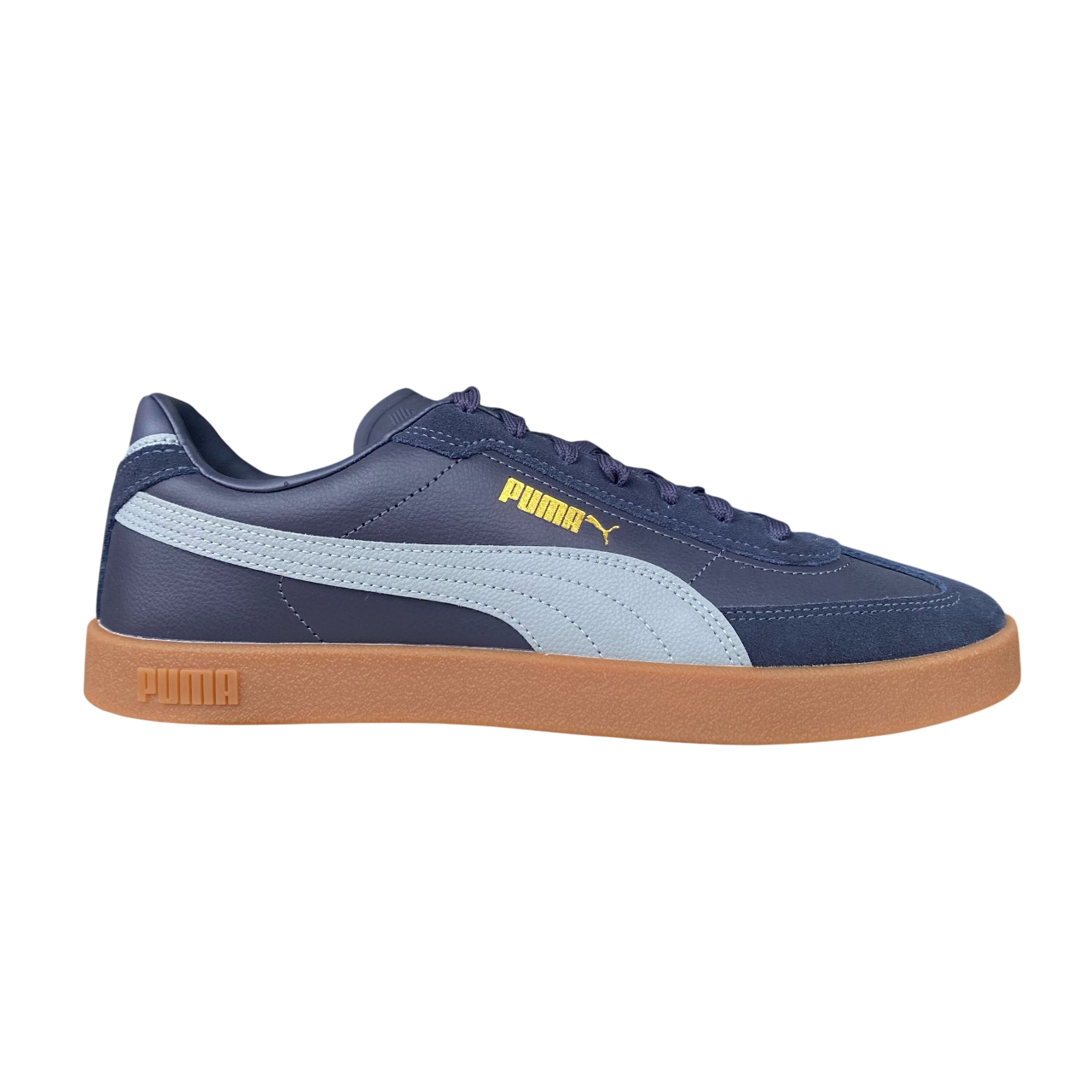 Puma scarpa sneakers da uomo Club II Era 397447 18 blu-grigio-gomma