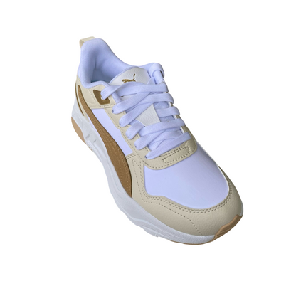 Puma scarpa sneeakers da donna Trinity 2 Lite Aqua Metallic 400704-02 bianco-sasbbia-neve