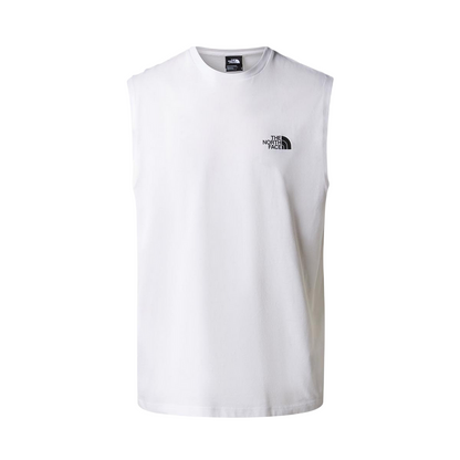 The North Face Simple Dome Canotta Uomo Bianco - NF0A87R3FN4