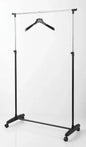Laundry hamper stand with wheels
