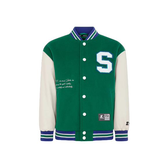 Starter Varsity Jacket Ragazzo 1103 UB ST Verde