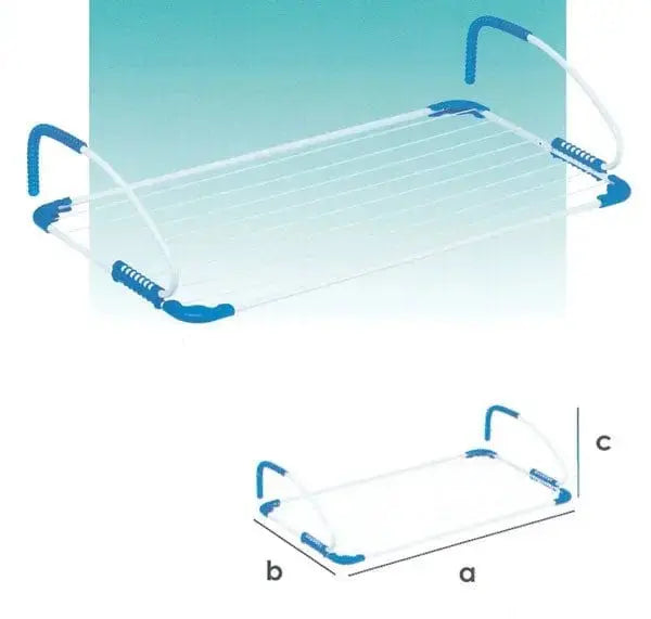 Balkontrockner Brezza 185x56x30 cm