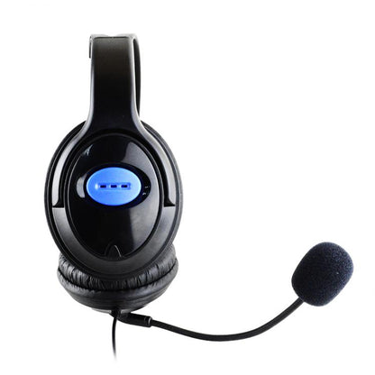 XL Gaming Headset Compatible with Playstation 4 PS4 - PC Headphone with Microphone HSB