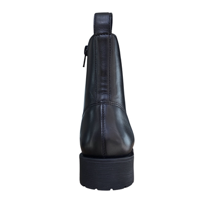 Geox Rawelle D566RA Stivale Donna Nero Pelle Traspirante
