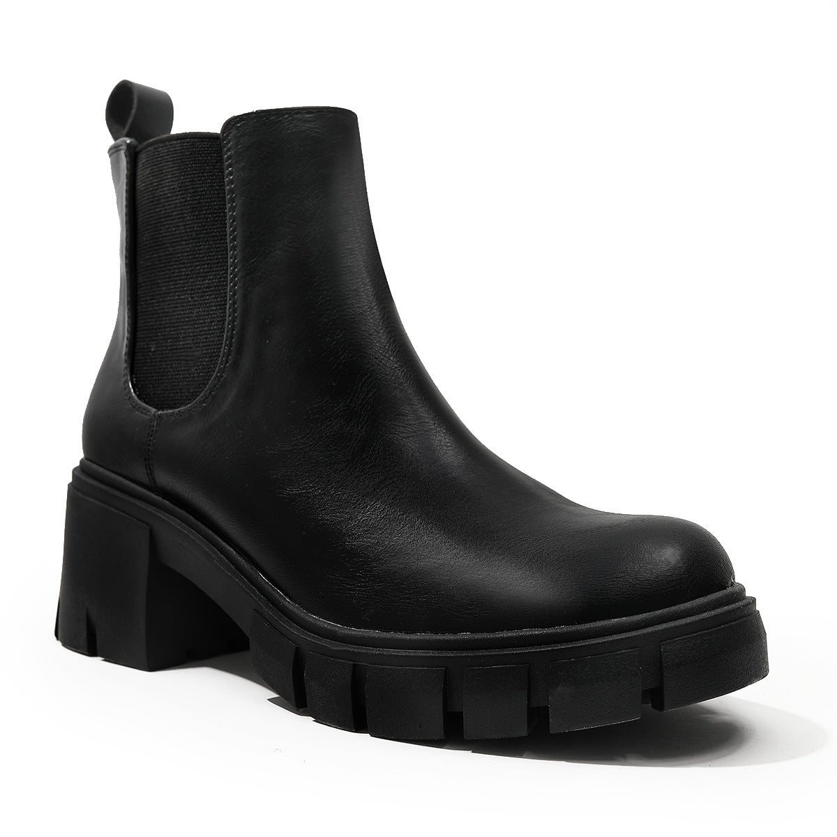 Stivali Donna Tacco Largo e Suola Spessa | Stivaletti Platform Eleganti e Comodi