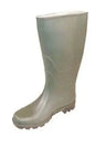 Green PVC knee boots various sizes