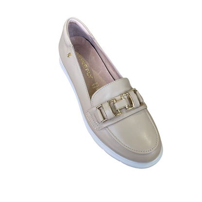 Stonefly scarpa mocassino da donna Plume 37 nappa 222328-921 sabbia