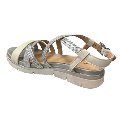 Stonefly Sandalo Donna Bianco Argento Elody 28 - 223748 6B8