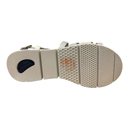Stonefly Sandalo Donna Bianco Argento Elody 28 - 223748 6B8