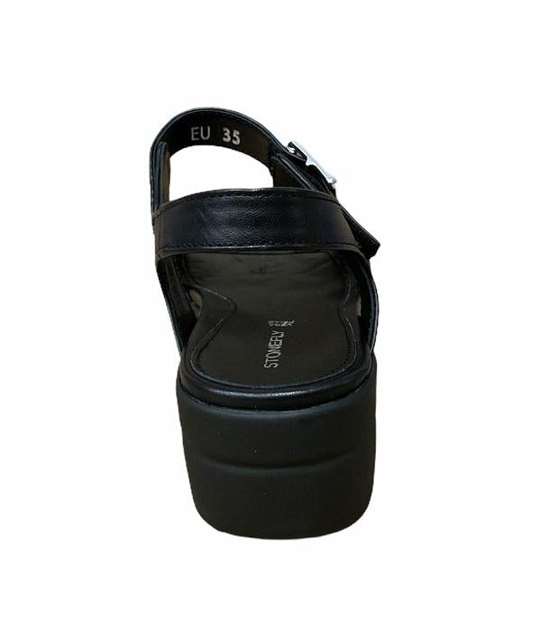 Stonefly sandalo da donna Aqua III 2 Nappa 110207 000 nero