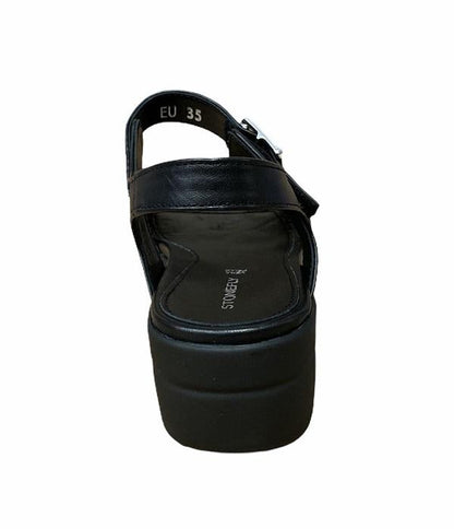 Stonefly sandalo da donna Aqua III 2 Nappa 110207 000 nero