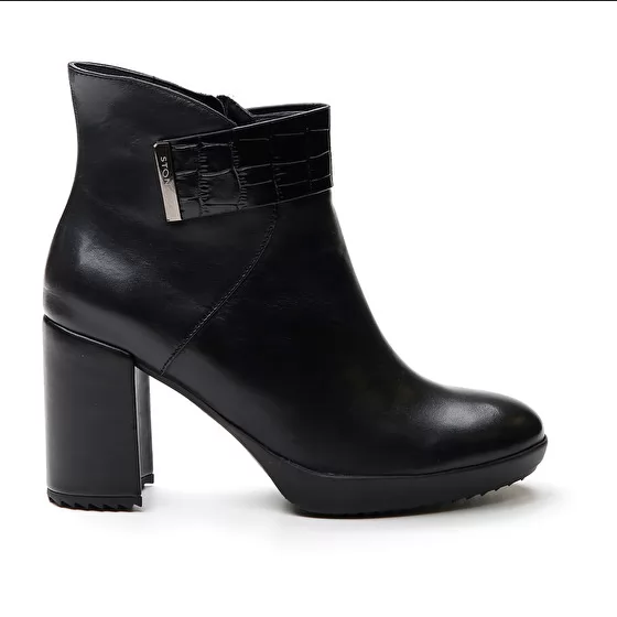 Stonefly Stivaletto Oprah 26 218209 Nero Pelle Nappa