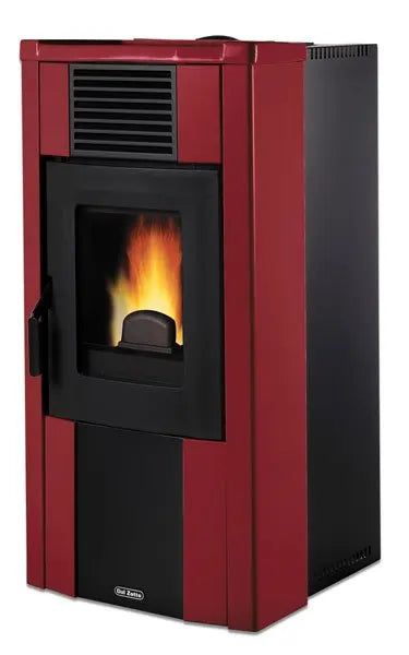 Stufa a Pellet Rita Evo - 11,4 Kw, Rendimento > 90%, Capacità Serbatoio 18 kg