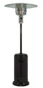 Black gas mushroom patio heater