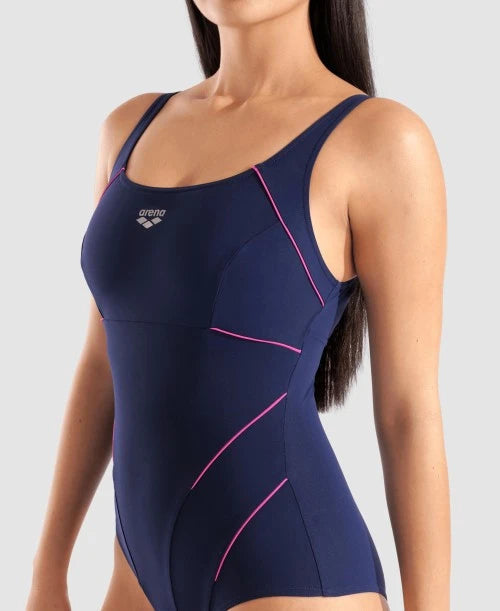 Arena Costume Intero Donna Bodylift Jewel R Coppa C 006522-790 Blu | Piscina