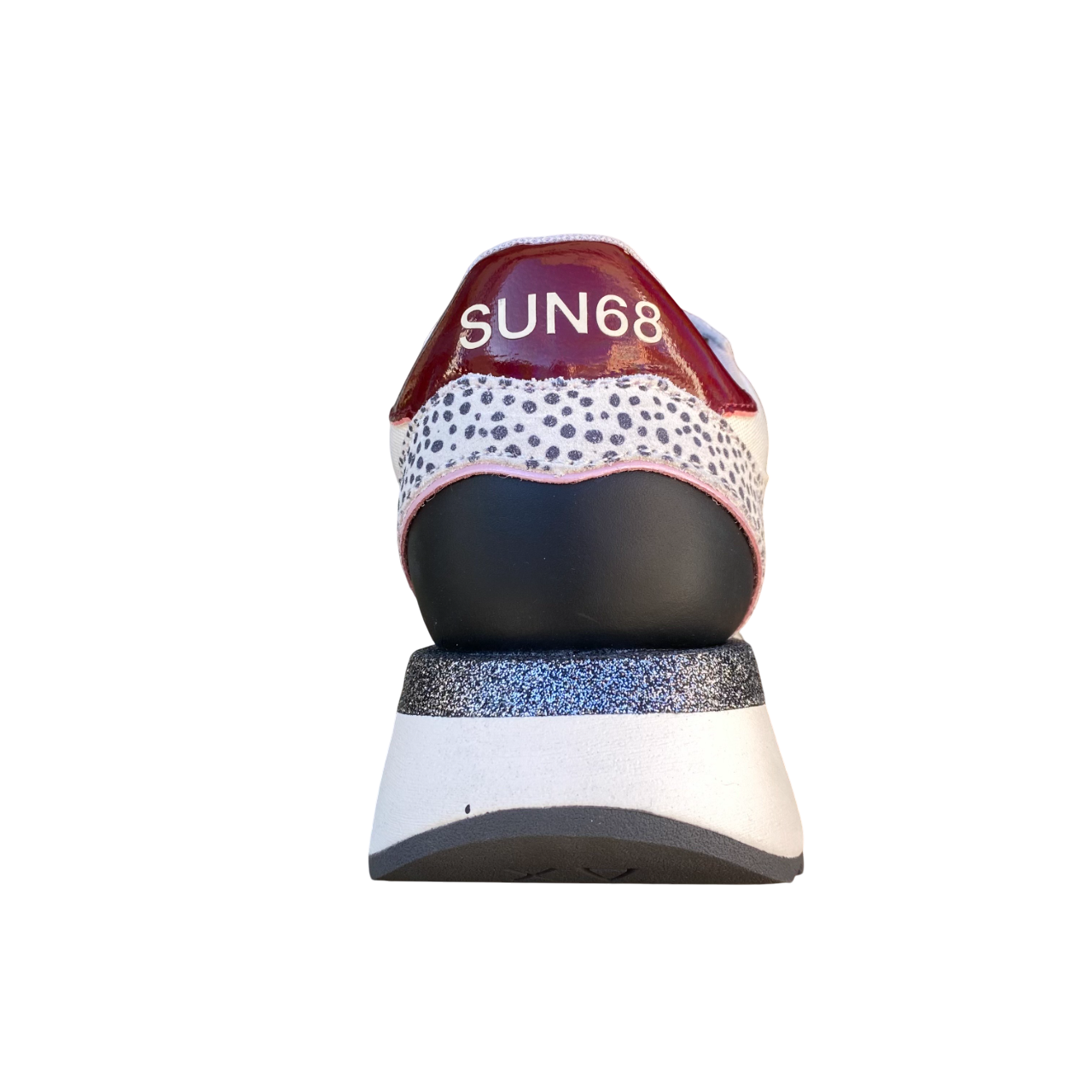Sun68 – Sneaker Big Stargirl Donna in Nylon e Suede Bianco Panna Animalier | Dettagli Fashion, Stile Running e Comfort Metropolitano