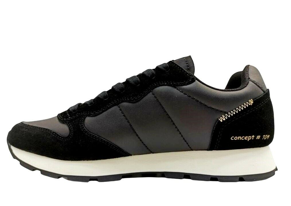 Sun68 Tom Suede Z41104-11 Nero