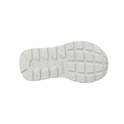 Sun68 scarpa sneakers da bambina con strappo Ally Glitter Textile z35403B 24 lilla