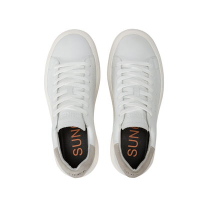 Sun68 Big Boy Z44144 01 Sneakers Uomo Pelle Bianco