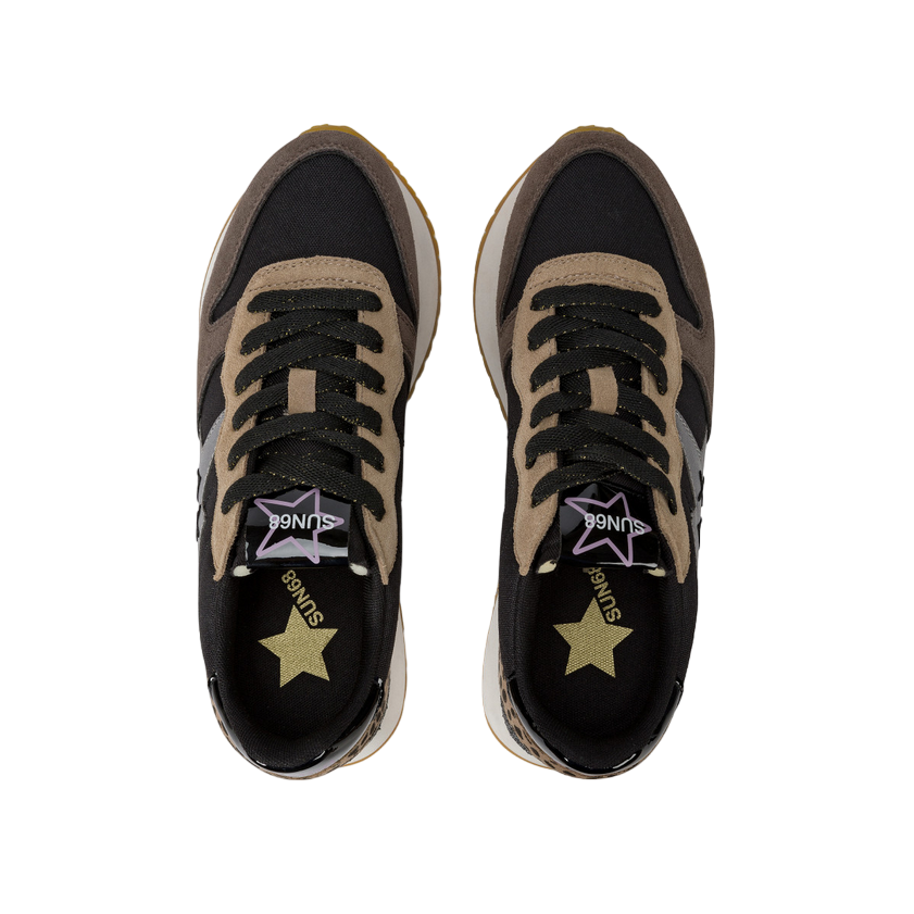 Sun68 Big Stargirl Mix Z44218-11 Sneakers Donna Nero