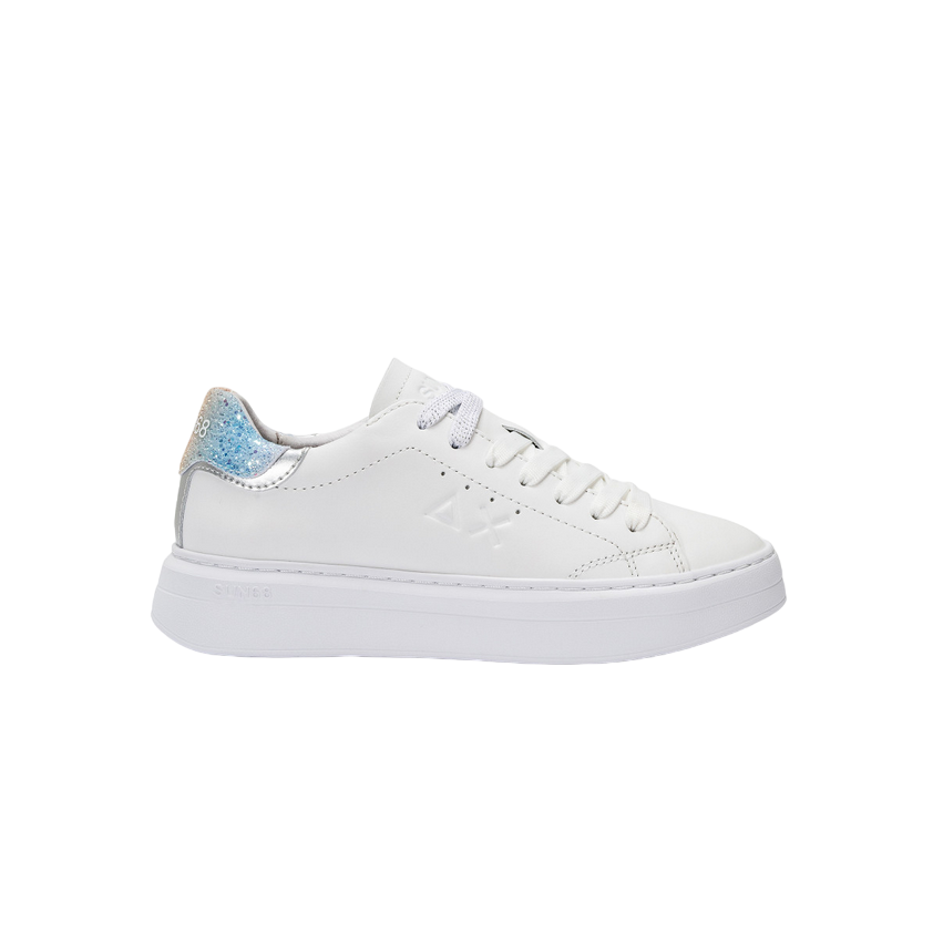 Sun68 Grace Leather Z34226-0144 Bianco-Argento
