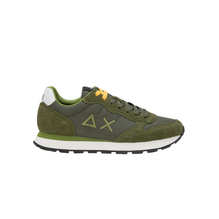 Sun68 Tom Solid Sneakers Uomo Verde Militare - Z44101 74