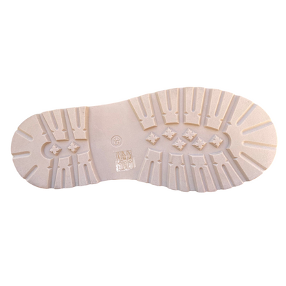 Cult Stivaletto T-388B 3540 Beige Ragazza 7 Fori Borchie Rouge