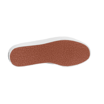 Superga 2790 Bianche Donna S9111LW 901 - Sneakers con Zeppa 4cm