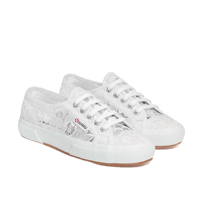 Superga 2750 Macramè S81219W 900 Bianco Donna